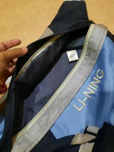 Li-Ning Sling Bag - Blue/Gray