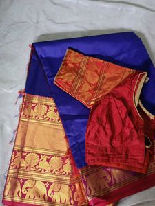 Purple Narayan Pet Saree