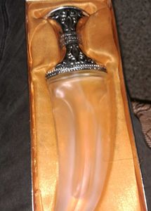 Rare Vintage Perfume bottle Showpiece