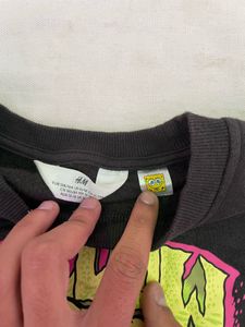 Spongebob Graphic Sweatshirt