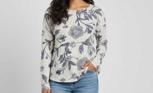 Floral Print Long Sleeve Top