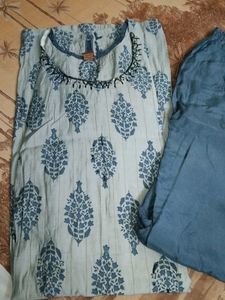 Long Kurta Pant Set