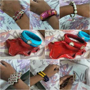 Set Of Single Bangles & a Ring