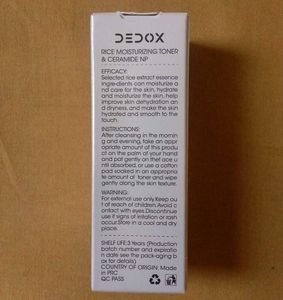 Dedox korean Rice ceramide toner