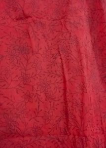 Red Printed Dupatta