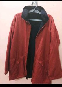 Hummel Red and Blue Windbreaker (Two-Way)