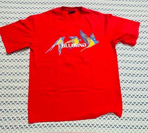 Red BLUORNO Bird T-Shirt