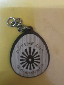 Om Santi Keychain