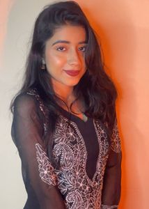 Black Embroidered Sheer Top