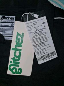 Black Polo T-Shirt Size:M