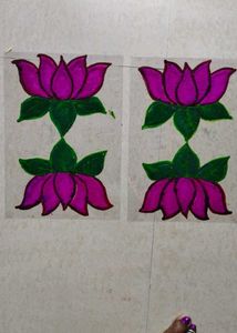 Beautiful ready Rangoli Art