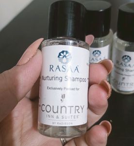 RASAA refreshing Shower Gel&amp; Nurturing Shampoo. Exclusive Packed For COUNTRY Inn&amp; Suites By One Pair It&#39;s Totally New