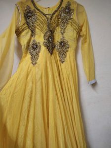 Yellow Embroidered Kurta Set