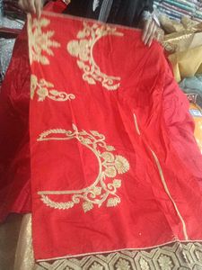 Red &amp; Gold Lehenga Choli