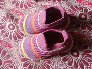 Cute Striped Baby Shoes