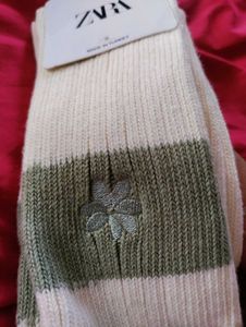 ZARA Ribbed Socks