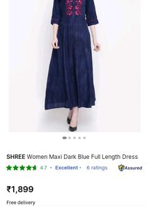 Beautiful Shree Brand Maxi Dress