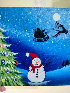 Christmas Painting ☃️❄️