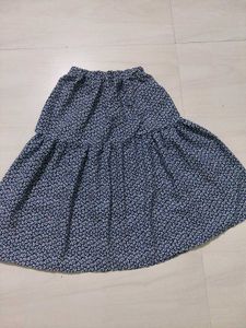 Blue Maxi Skirt