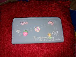Cute Pastel Embellished Wallet
