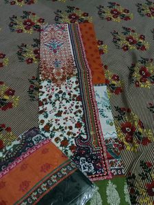 Unstitched Pakistani Suit