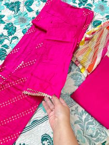 Brand New Semi Stitched Kurta Set Fabric
