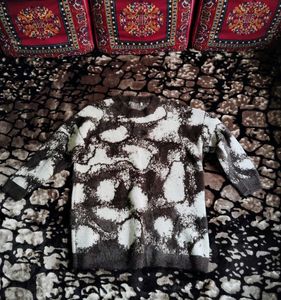 UNISEX CLOUDY Contrast Winter❄Sweater