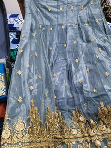 Elegant Embroidered Ethnic Skirt
