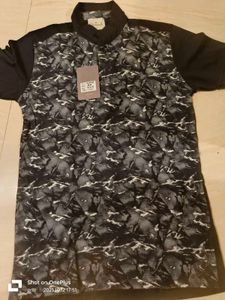 Printed Black Shirt
