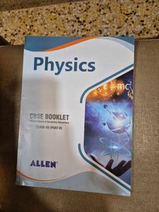 Allen Physics Cbse Booklets