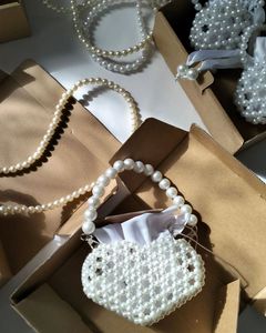 Pearl Beaded Clutch