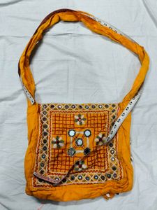 Embroidered Sling Bag