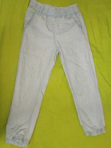 Light Blue Girls Pants