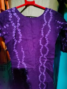 Bandani Print Kurta💜