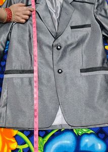 Grey colour Men Blazer