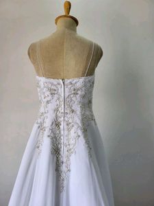 White Embellished Gown