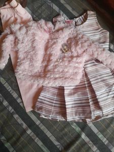 Smooth Baby Dress For Winter