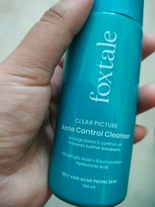 Foxtale Salicylic Acid Acne Control Cleanser