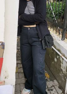 Zara Black Cargo Pants