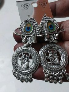 Elegant Beautiful Oxidized Earing