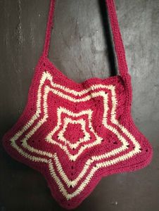 Star Crochet Shoulder Bag