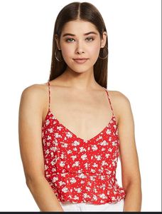F21 Pinteresty Floral Cami Top