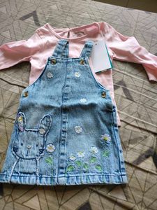 Cute Girls&#39; Denim Outfit