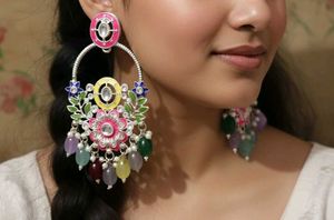 Floral Drop Earrings