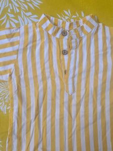 Striped Ethnic Shirt Kids