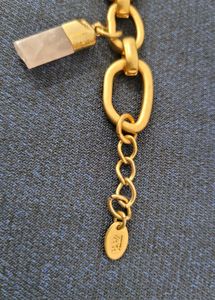Original Zara Stone Medallion Charm Bracelet