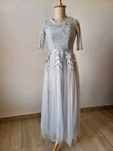 Elegant Lace Maxi Dress