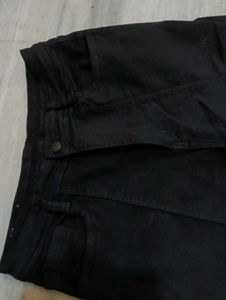 Black Flare Leg Jeans