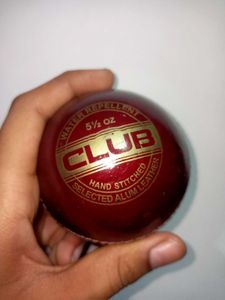 CLUB Cricket Ball - Like New!