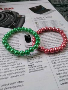 Black Beaded Bracelet